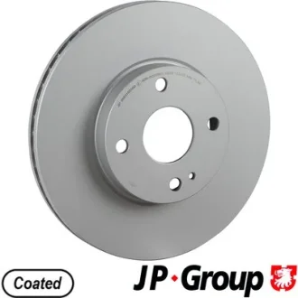 Гальмівний диск перед. MAZDA 2/MX-5 IV (ND__) 14- JP GROUP 3863102500
