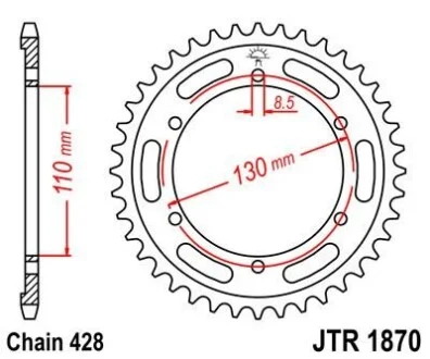 Звезда MOTO JT MOTO 112-374-44