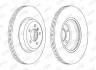 Гальмівний диск пер. BMW 3 (F30/F31/F80)/4 (F32/F33/F82/F83/F36) 11- (370*73,1) Jurid 563133JC-1 (фото 1)