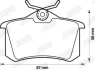 Гальмівні колодки зад. Golf III/IV/Passat/Audi A4/A6 (TRW) Jurid 571361J (фото 2)