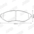 Гальмівні колодки пер. Chevrolet Aveo 06- (akebono) Jurid 572539J (фото 2)