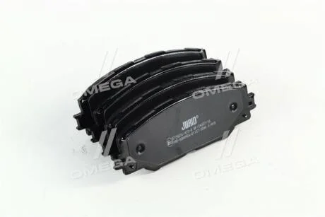 Гальмівні колодки пер. RAV 4 05-18/AURIS 07-12 (AKEBONO) Jurid 572569J