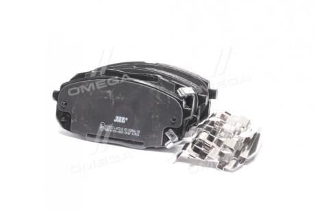Гальмівні колодки пер. Hyundia i30/KIA C\'eed 02- Jurid 572577J