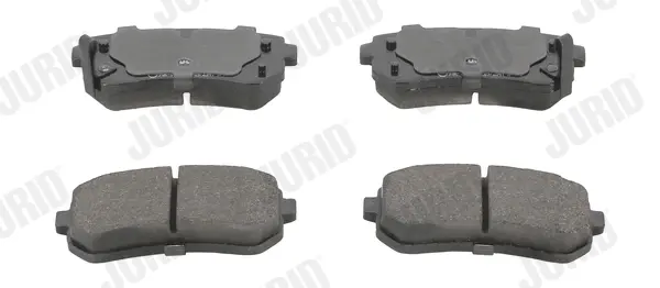 Гальмівні колодки зад. Hyundai Accent/Kia Rio/Ceed 05- (mando) Jurid 572590J (фото 1)