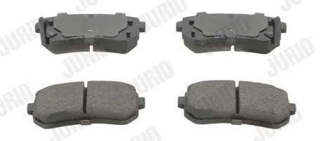 Гальмівні колодки зад. Hyundai Accent/Kia Rio/Ceed 05- (mando) Jurid 572590J