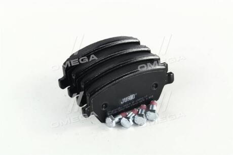 Гальмівні колодки пер. Kangoo/Logan 08-/Duster 10- (TRW) Jurid 573125J