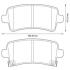 Гальмівні колодки зад. Opel Insignia 08- (TRW) Jurid 573313J (фото 1)