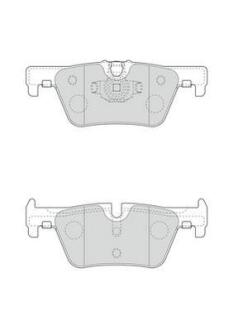 Гальмівні колодки зад. BMW 1 (F20)/3 (F30/F31/F80) 11-19 (Bosch) Jurid 573401J