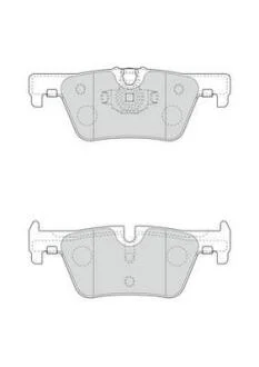 Гальмівні колодки зад. BMW 1 (F20)/3 (F30/F31/F80) 11-19 (Bosch) Jurid 573401J
