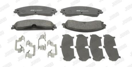 Гальмівні колодки пер. 300C Jurid 573456J