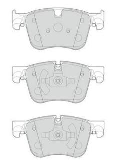 Гальмівні колодки пер. C4 Picasso II/308 II 13- (ATE) Jurid 573621J