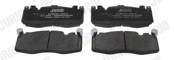 Гальмівні колодки передні (19.2 мм) (система BREMBO) BMW X5 (F15) X6 (F16) Jurid 573879J (фото 1)