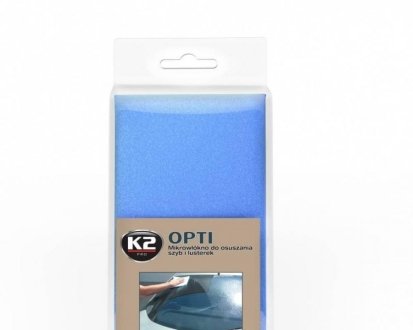 Полотенце для очистки стеклянных и зеркальных поверхностей трикотажное / PRO OPTI 40cm x 40cm K2 M430