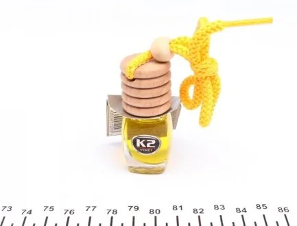 Автомобильный ароматизатор (освежитель) воздуха "лимон"" / VINCI VENTO SOLO REFILL LEMON 8ML K2 V408
