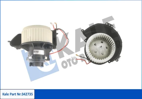 Електровентилятор обігрівача Astra H (04-) KALE OTO RADYATOR Kale 342735