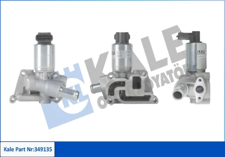 Клапан EGR Opel Agila, Astra G, Astra H, Corsa C, MerIVa KALE OTO RADYATOR Kale 349135