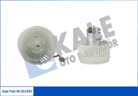 Вентилятор обігрівача салону Volvo S80 (98-), V70 (99-), XC70 (97-), XC90 (02-), S60 (00-) KALE OTO RADYATOR Kale 351495