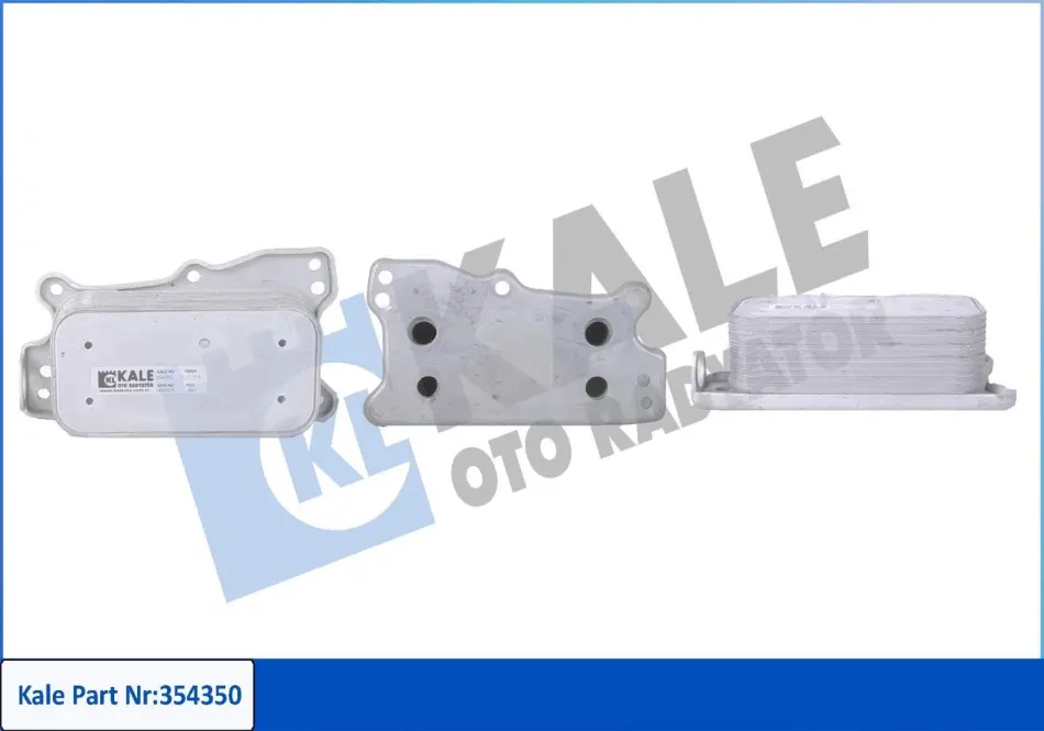Радіатор масляний MB C-Class, E-Class, S-Class, M-Class, G-Class, Vito (05-) 2.5i, 3.0i, 3.5i, 5.5i KALE OTO RADYATOR Kale 354350 (фото 1)