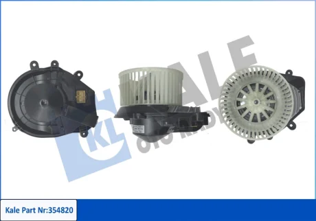 Електровентилятор обігрівача Audi A4, Skoda Superb I, Volkswagen Passat KALE OTO RADYATOR Kale 354820