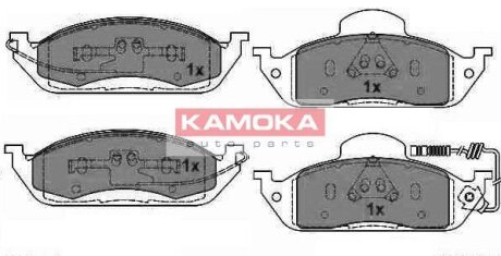 Гальмівні колодки пер. MB M-Class (W163) 98-05 KAMOKA JQ1012800
