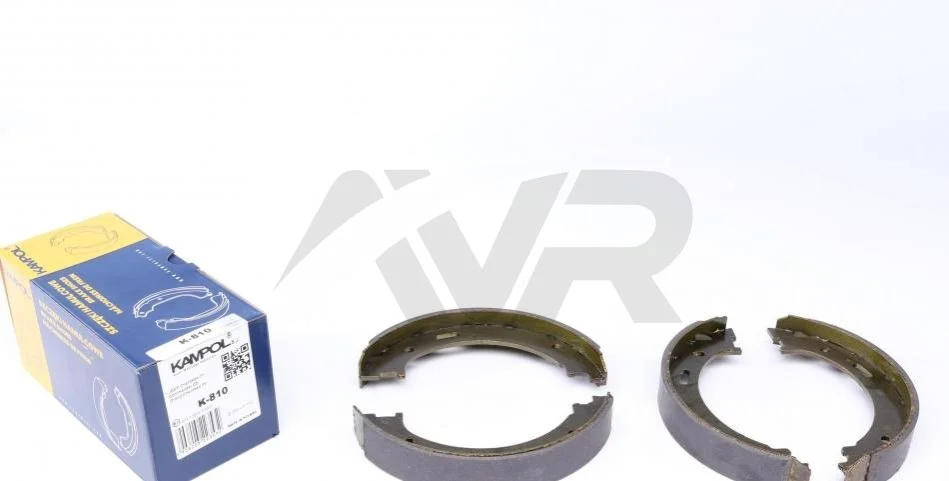 Комплект гальмівних колодок KAMPOL K-810 (фото 1)