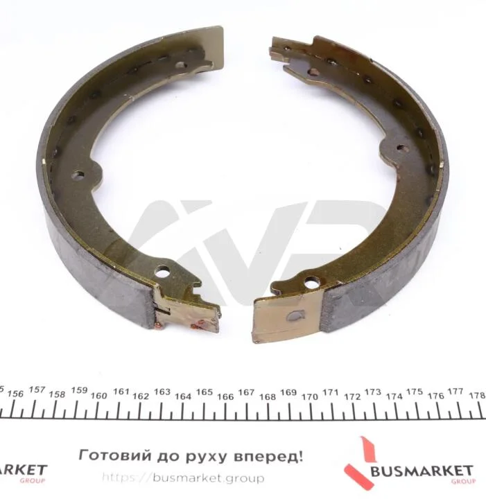 Комплект гальмівних колодок KAMPOL K-818 (фото 1)