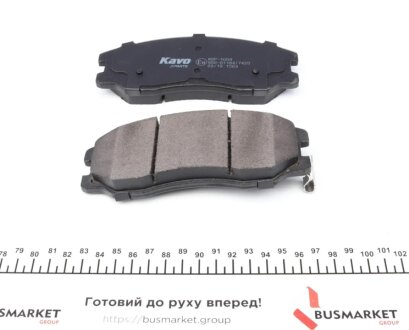 Комплект тормозных колодок PARTS KAVO KBP-1009