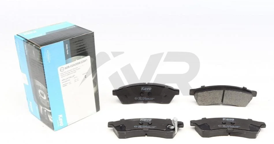 Комплект тормозных колодок PARTS KAVO KBP-1012 (фото 1)