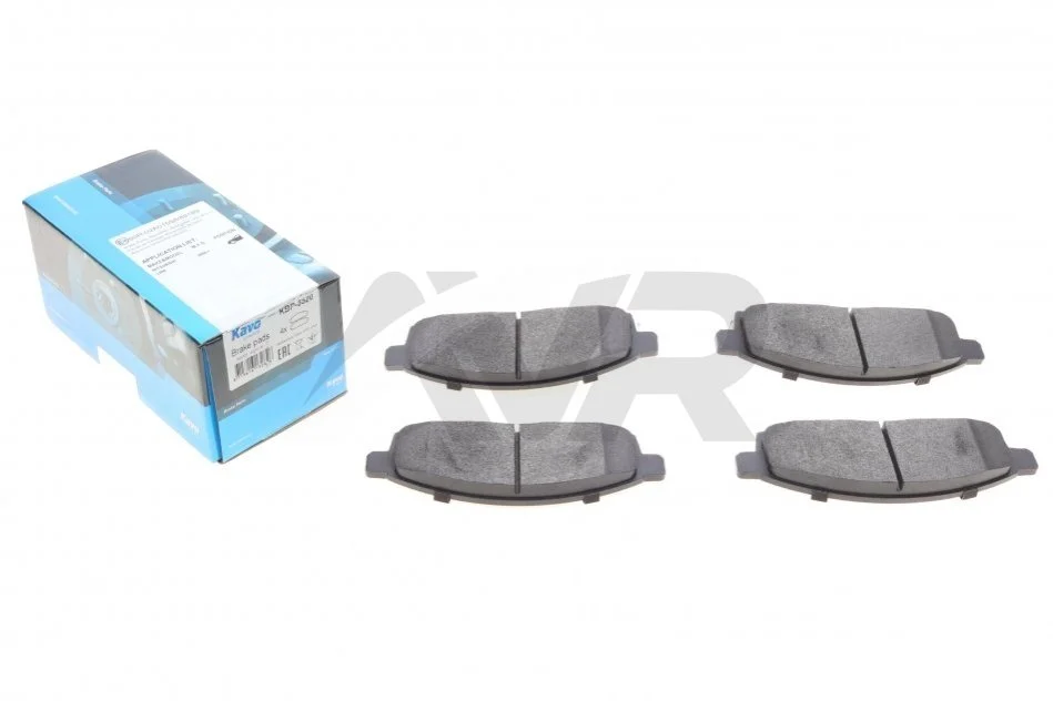 Комплект гальмівних колодок PARTS KAVO KBP-5520 (фото 1)
