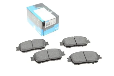 Комплект тормозных колодок PARTS KAVO KBP-9105