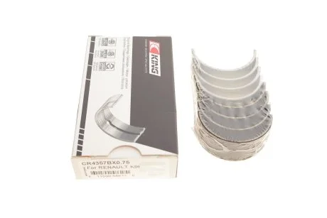 Вкладыши шатунные KING King CR4357BX0.75