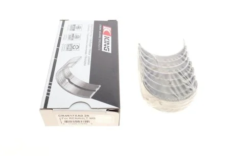 Вкладыши шатунные KING King CR4517XA0.25