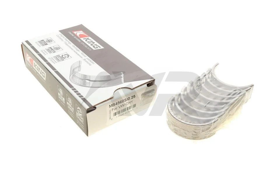 Вкладыши коренные KING King MB4560SI0.25 (фото 1)