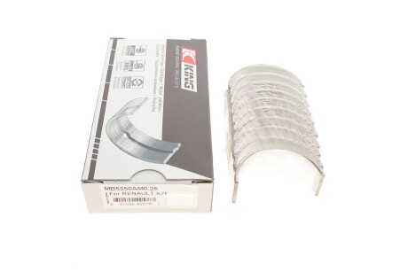 Вкладыши коренные King MB5350AM0.25