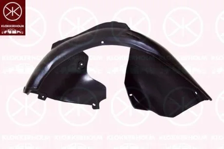 Підкрилок ниша колеса, пластик KLOKKERHOLM 0026386