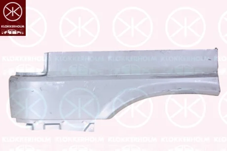 Ремонтная часть заднего правого крыла KLOKKERHOLM 9558323
