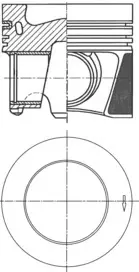 Поршень KOLBENSCHMIDT 41862600 (фото 1)