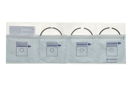 Кільця поршневі KOLBENSCHMIDT 800051610000