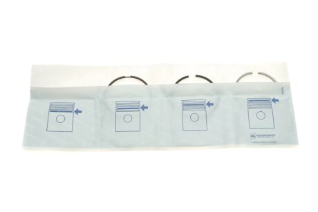 Кольца поршневые, комплект на 1 цилиндр. CITROEN/FORD/PEUGEOT Berlingo,Partner,C-Max,Focus,Xsara KOLBENSCHMIDT 800054910000