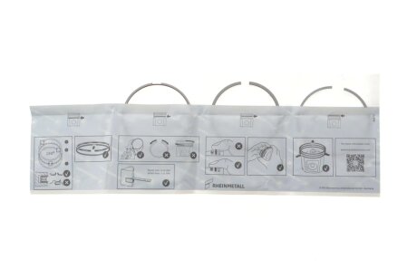 Кольца поршневые KOLBENSCHMIDT 800123310000