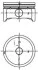 A_Поршень, комплект FORD/VOLVO Focus,Mondeo,Fiesta,C30,S40,S80,V50 2,0i 16V 00- KOLBENSCHMIDT 99457600 (фото 1)