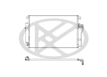 Радиатор кондиционера KOYORAD CD410619