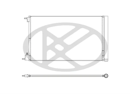 Радиатор кондиционера KOYORAD CD460637