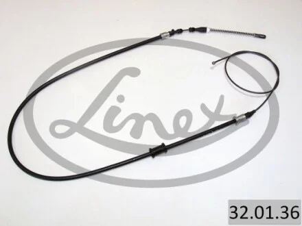 Трос ручника (R) Opel Vectra A 1.4-1.8i 88-95 (2079/1022 мм) LINEX 32.01.36