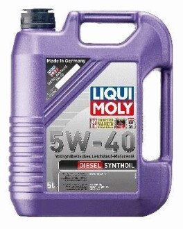 Масло моторное 5W-40 DIESEL SYNTHOIL 5L LIQUI MOLY 1341