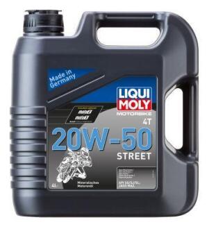 Олива моторна Motorbike 4T 20W-50 Street, 4л. LIQUI MOLY 1696
