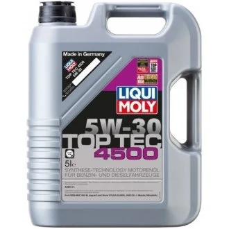 Моторное масло Liqui Moly Top Tec 4500 5W-30, 5л LIQUI MOLY 2318