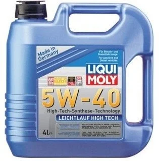 Моторное масло Liqui Moly LeichtLauf High Tech 5W-40, 4л LIQUI MOLY 2595