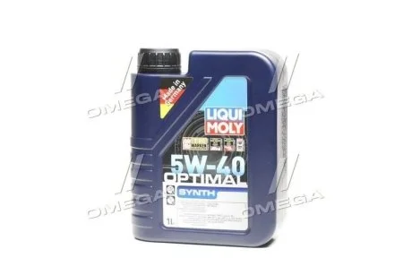 Моторное масло Liqui Moly Optimal 5W-40, 1л LIQUI MOLY 3925