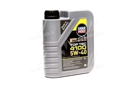 Моторное масло Liqui Moly Top Tec 4100 5W-40, 1л LIQUI MOLY 7500